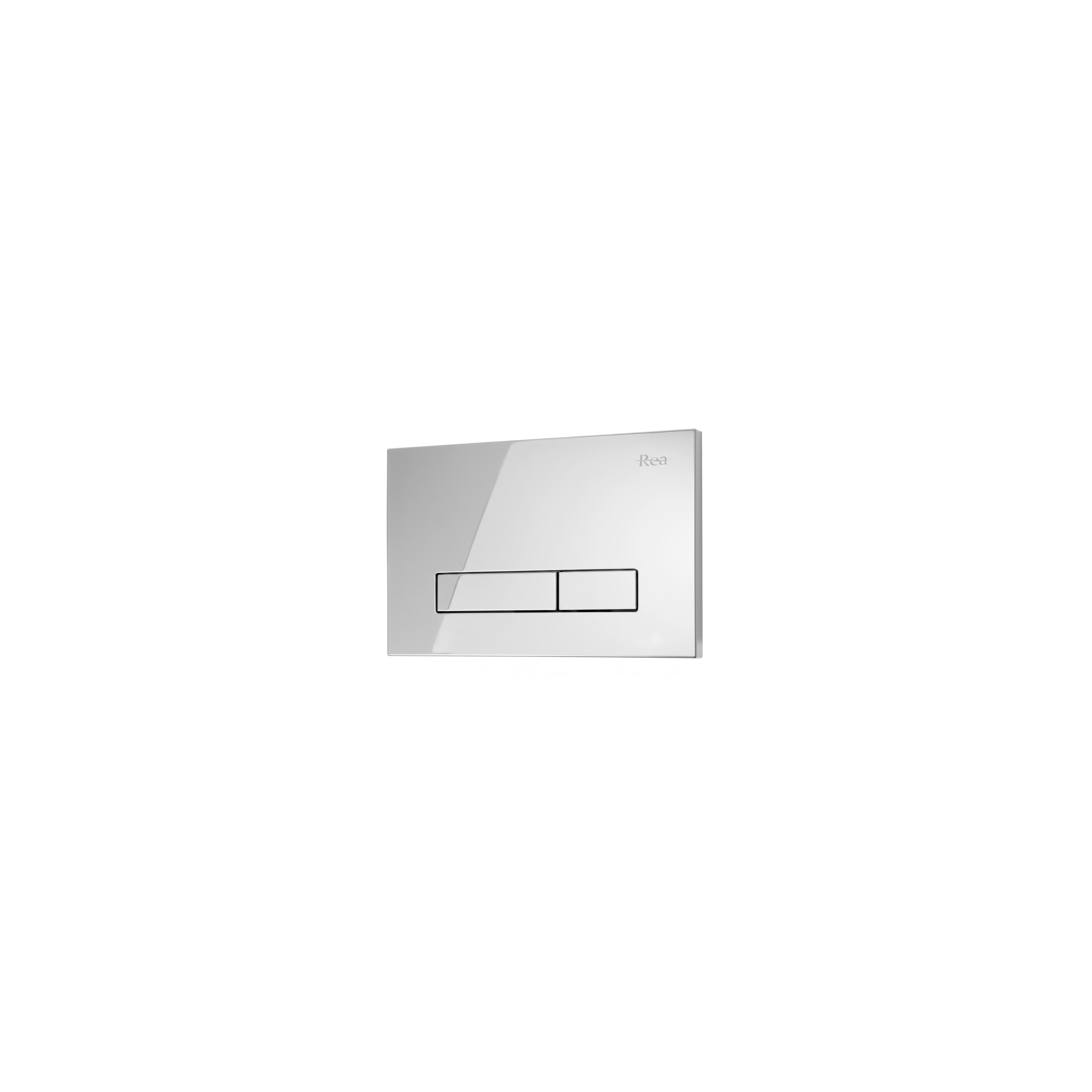 Plaque de commande WC type Rea HD K011A-Q Chrome