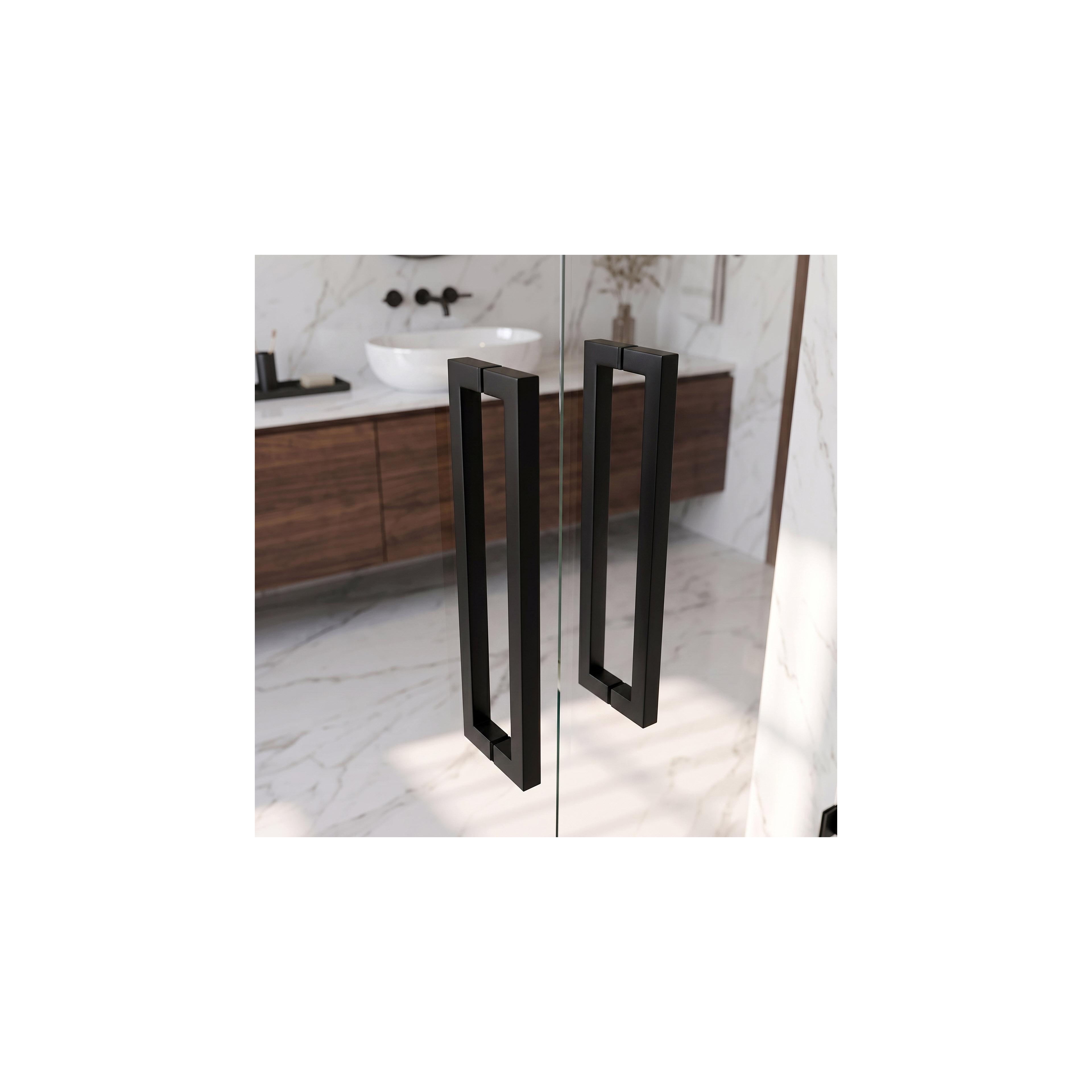 Douchedeurgreep Rea 01 Black