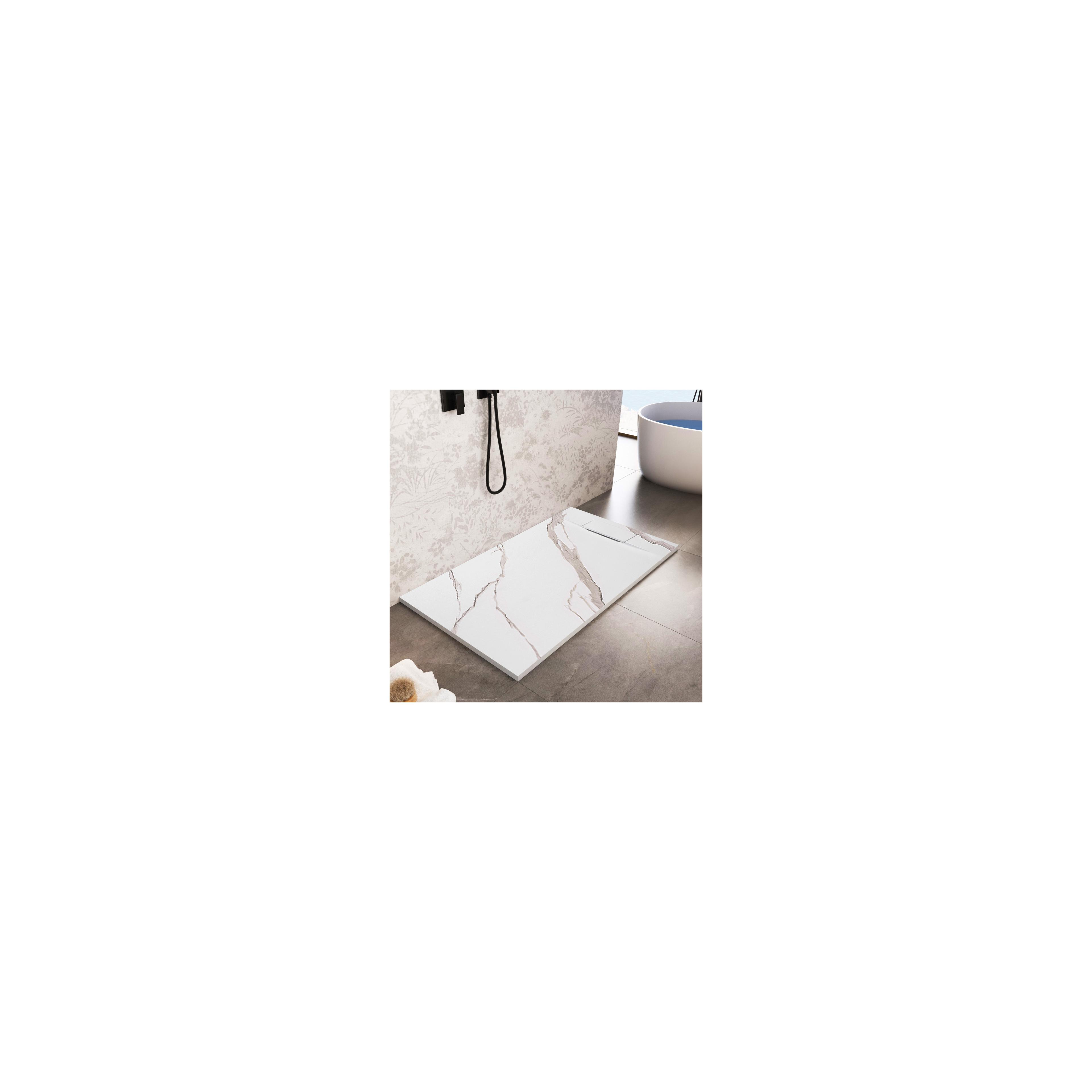 Dušikabiin Bazalt CARRARA WHITE 90x120