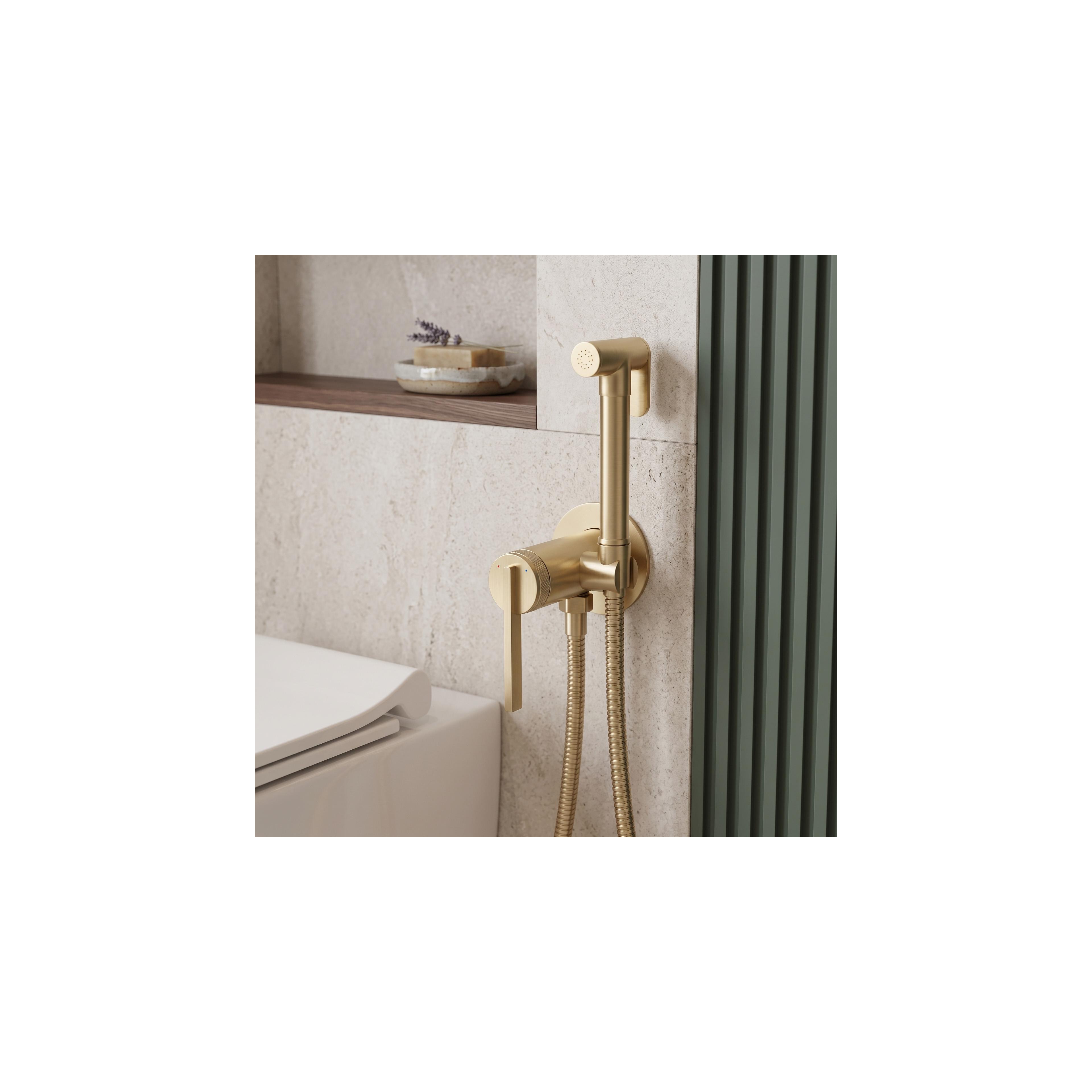 Bidet faucet Rea Grace Brush Gold