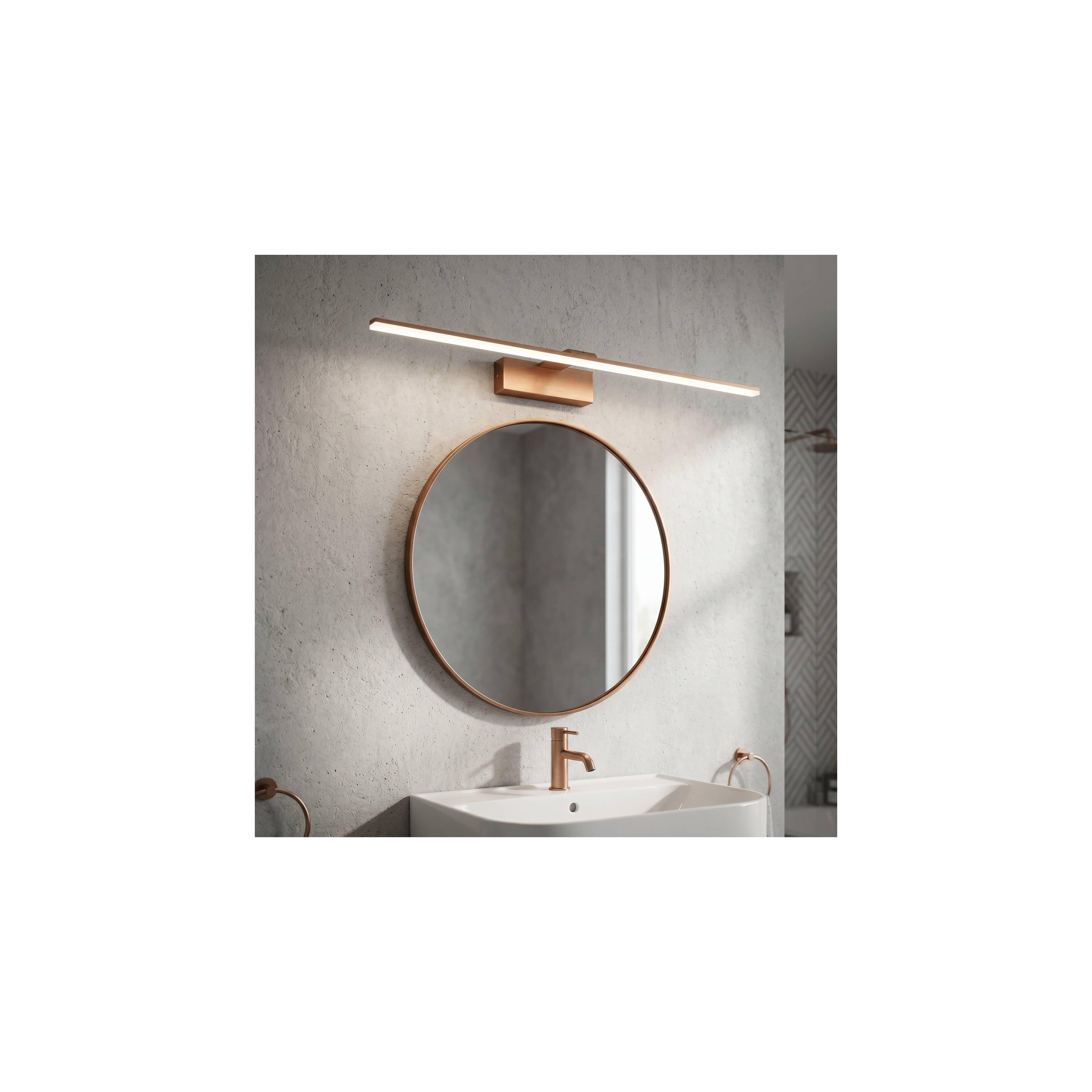 Vannitoa seina LED-valgusti SWE015-1W 73cm BRUSH COPPER