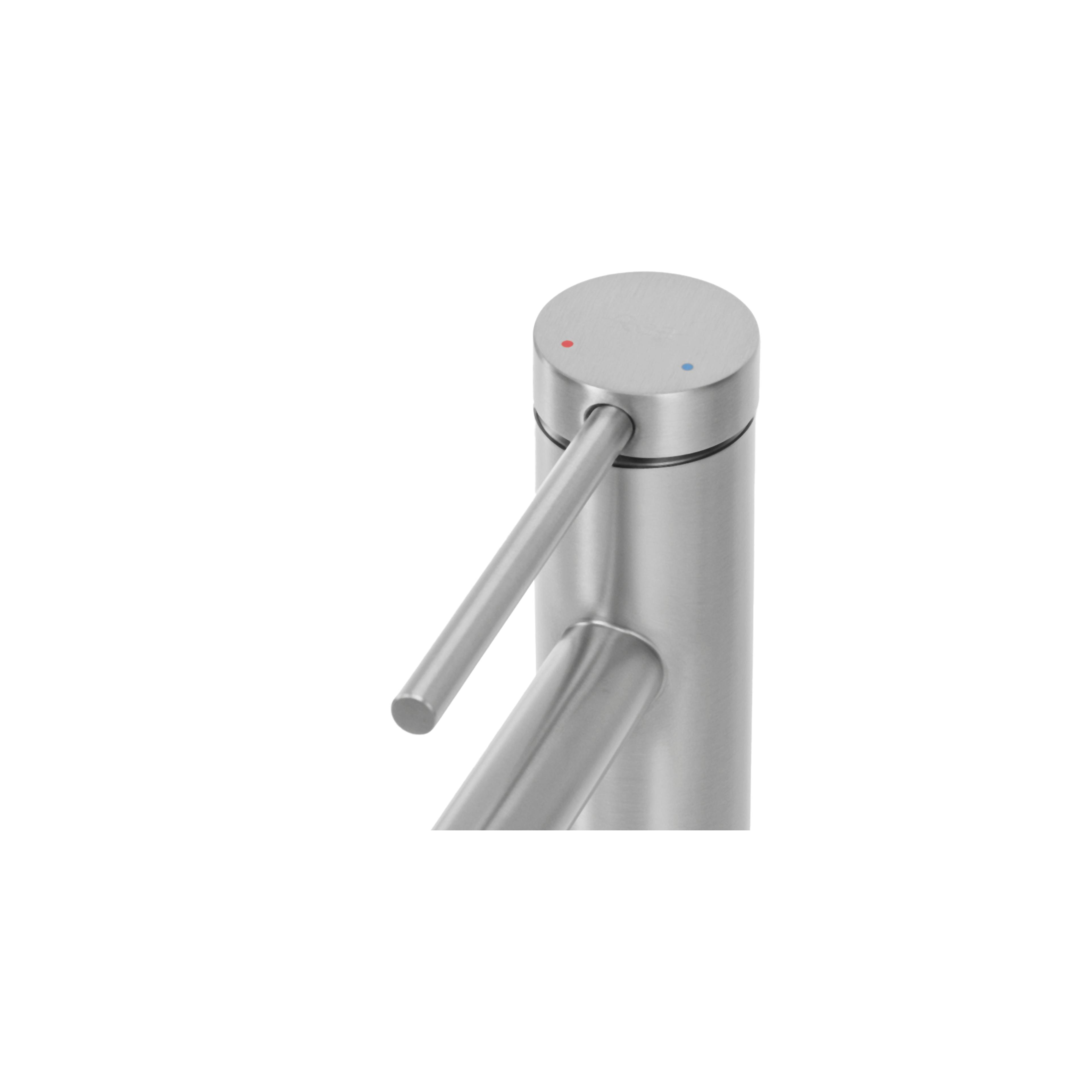 Bateria Umywalkowa Rea Foss nikiel szczotkowany Inox wysoka