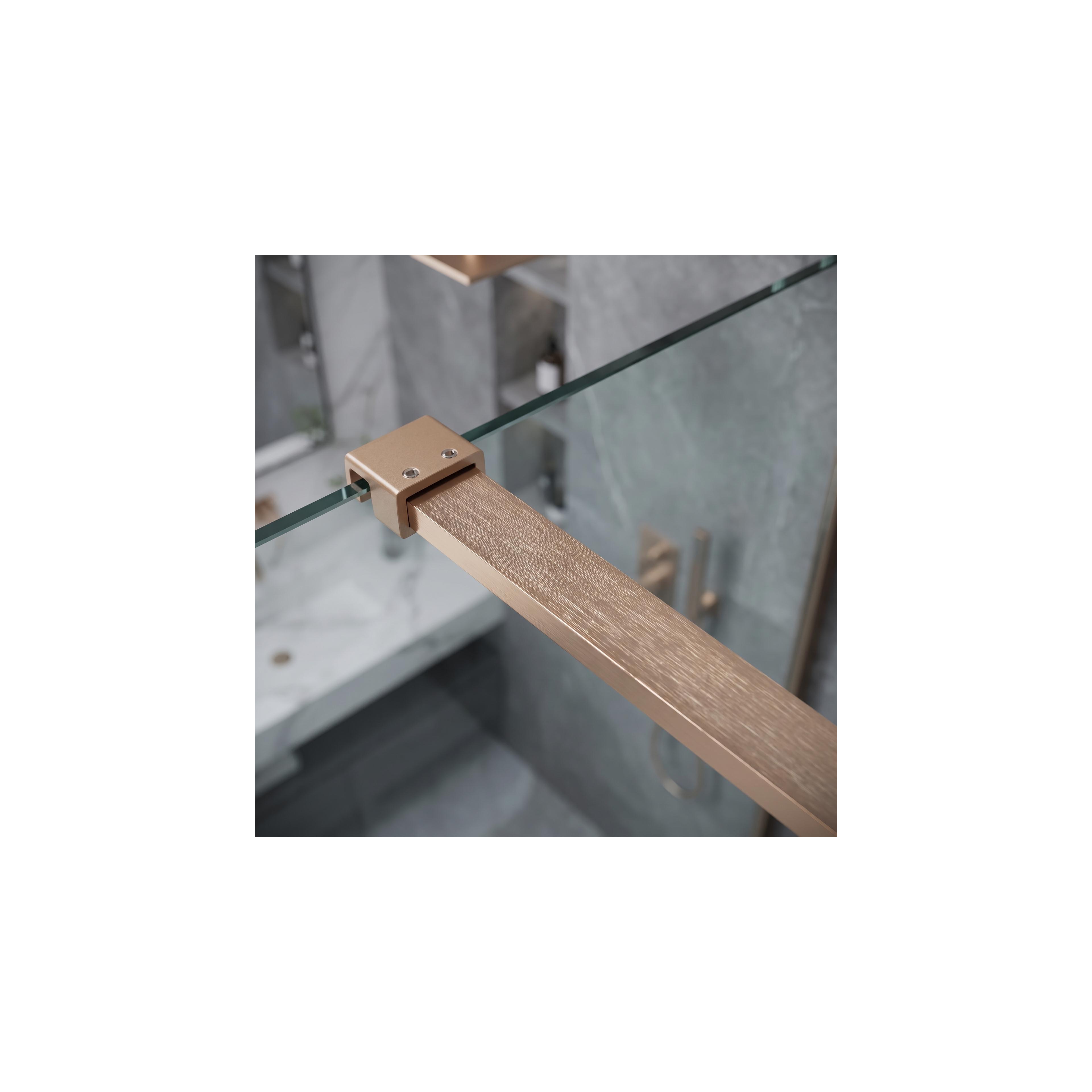 Vzpěra pro sprchovou zástěnu 150 cm Rea Brush Copper