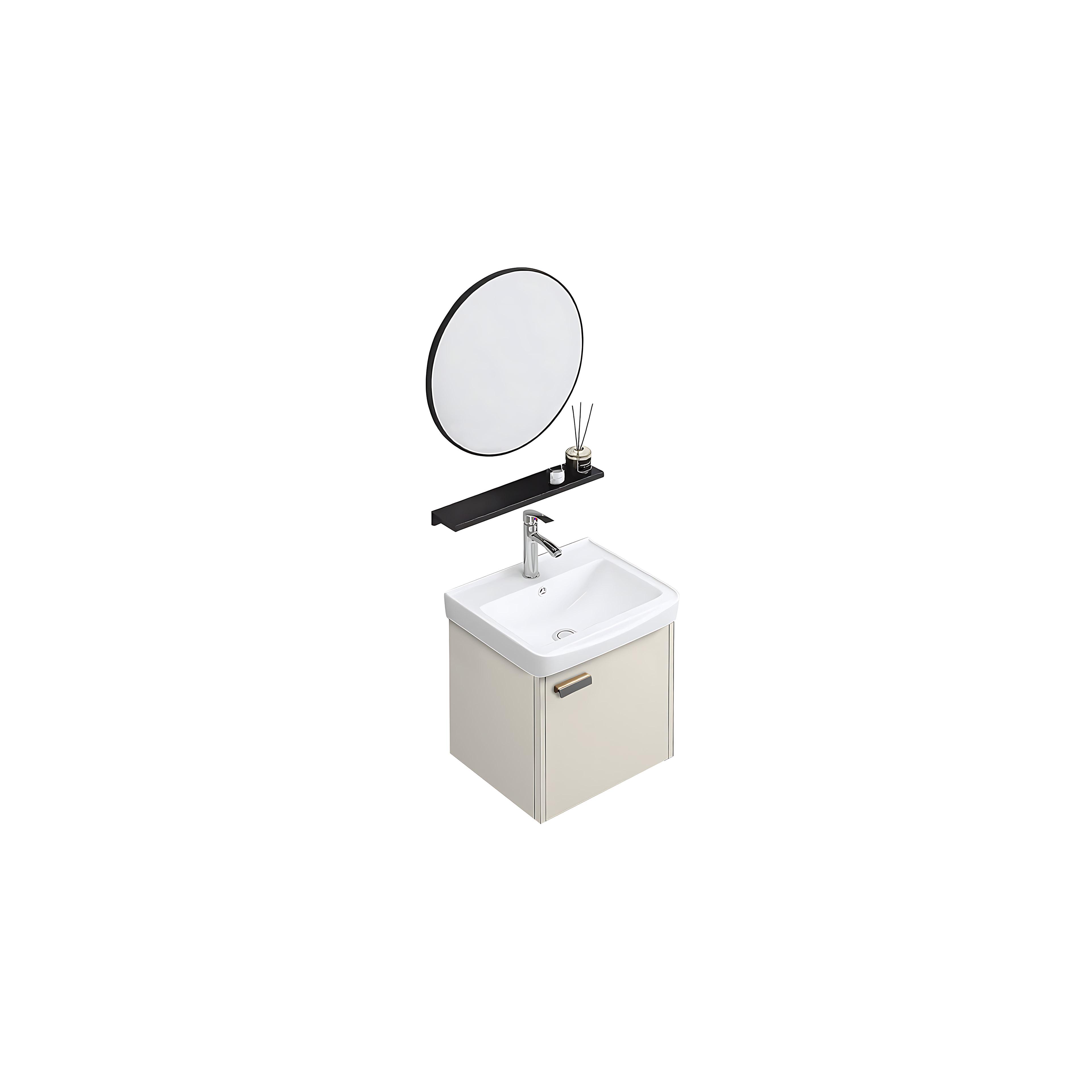 Badkamermeubelset met wastafel Molly 40cm Beige