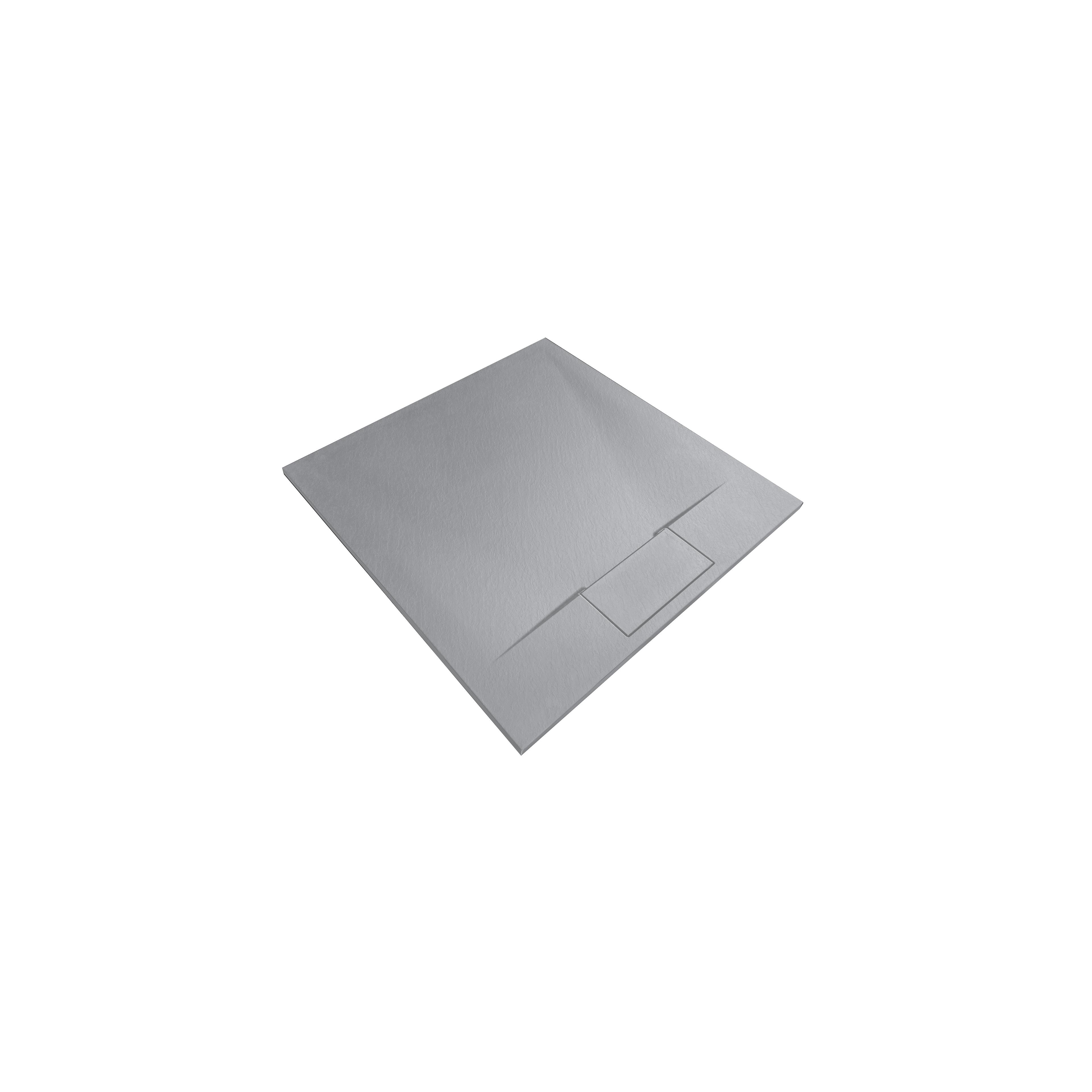 Shower tray Bazalt Grey 90x90