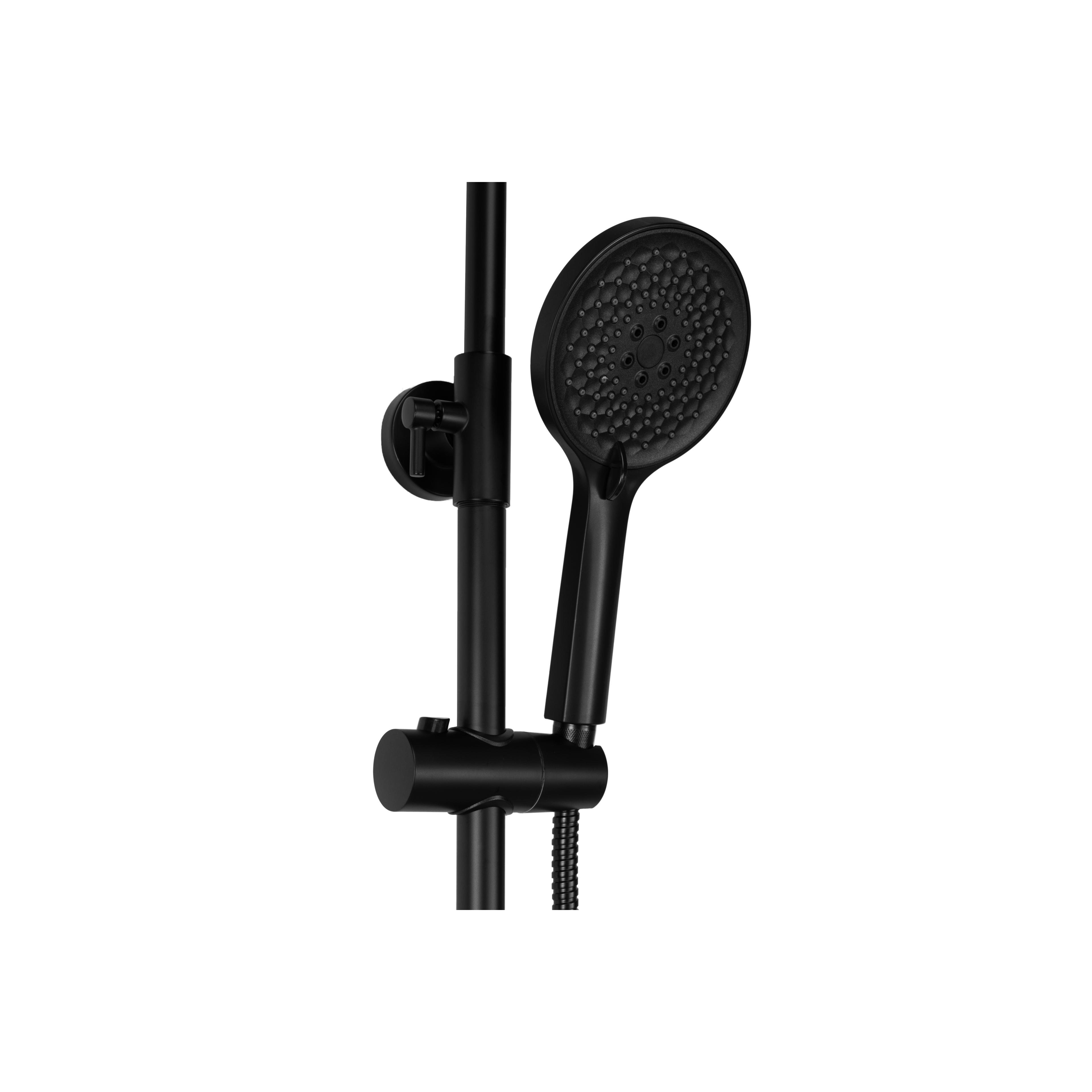 REA AVALON BLACK dušas komplekts