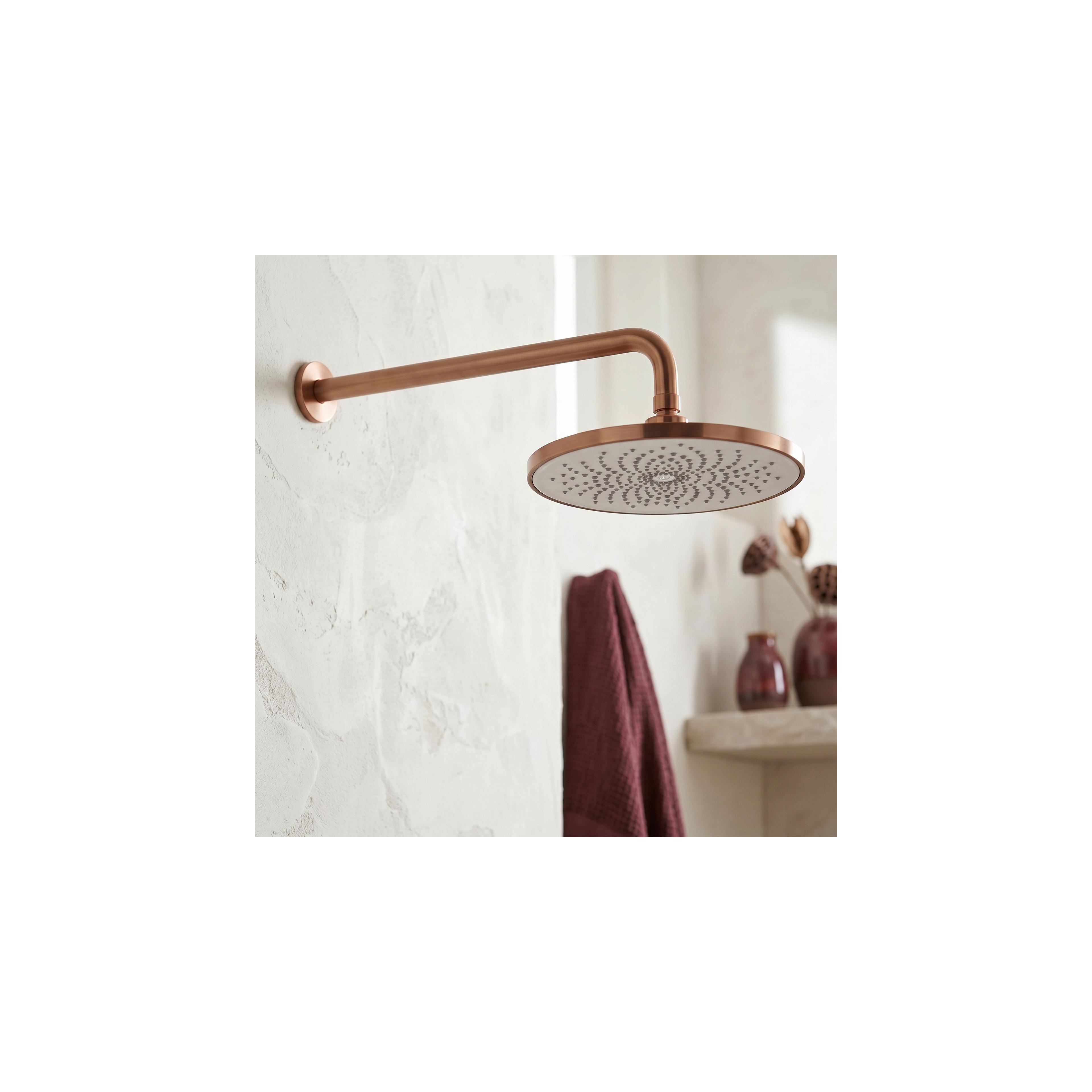 Runt duschhuvud REA JS-021BRG Brush Copper