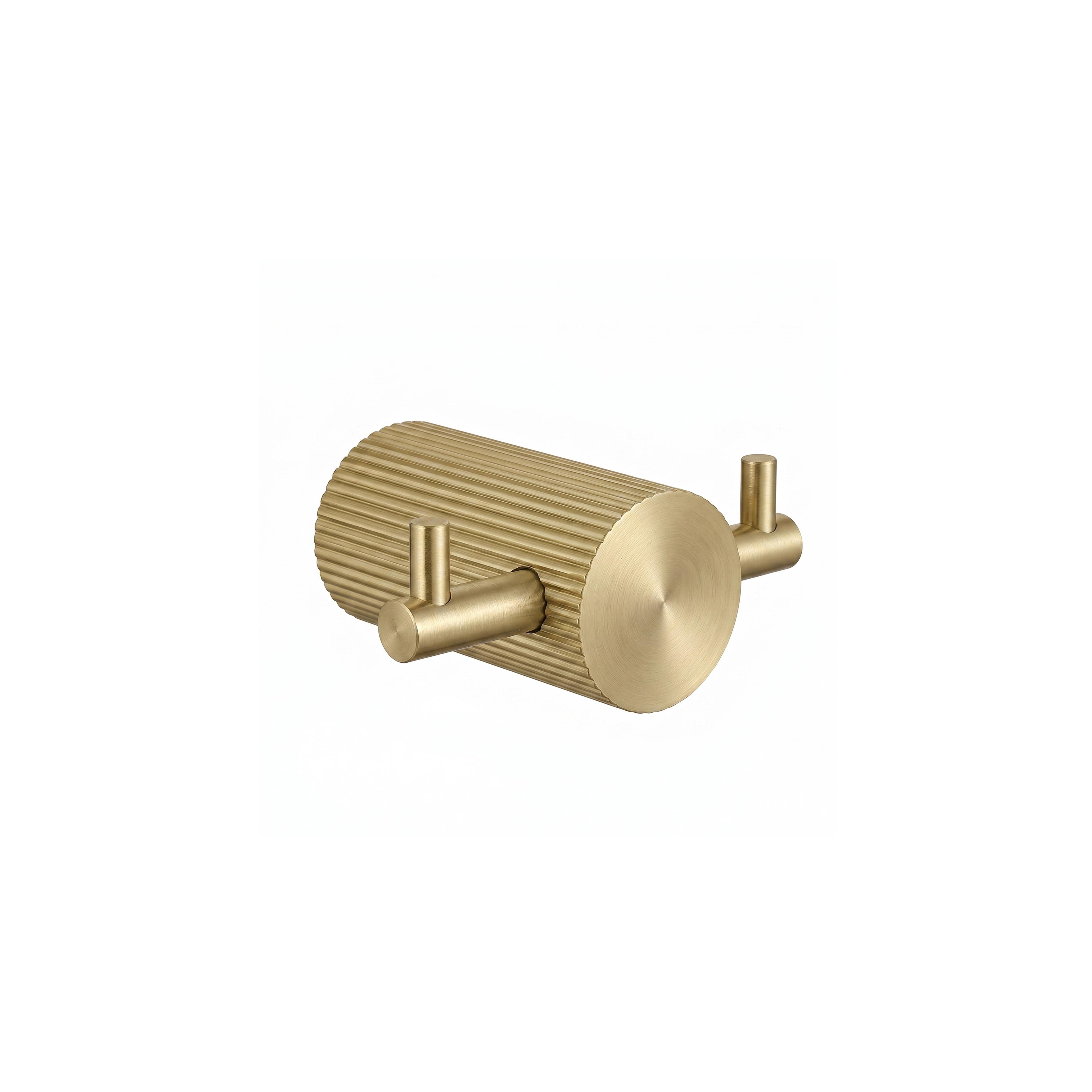 Gancho de casa de banho 64104A SOLO Brush Gold