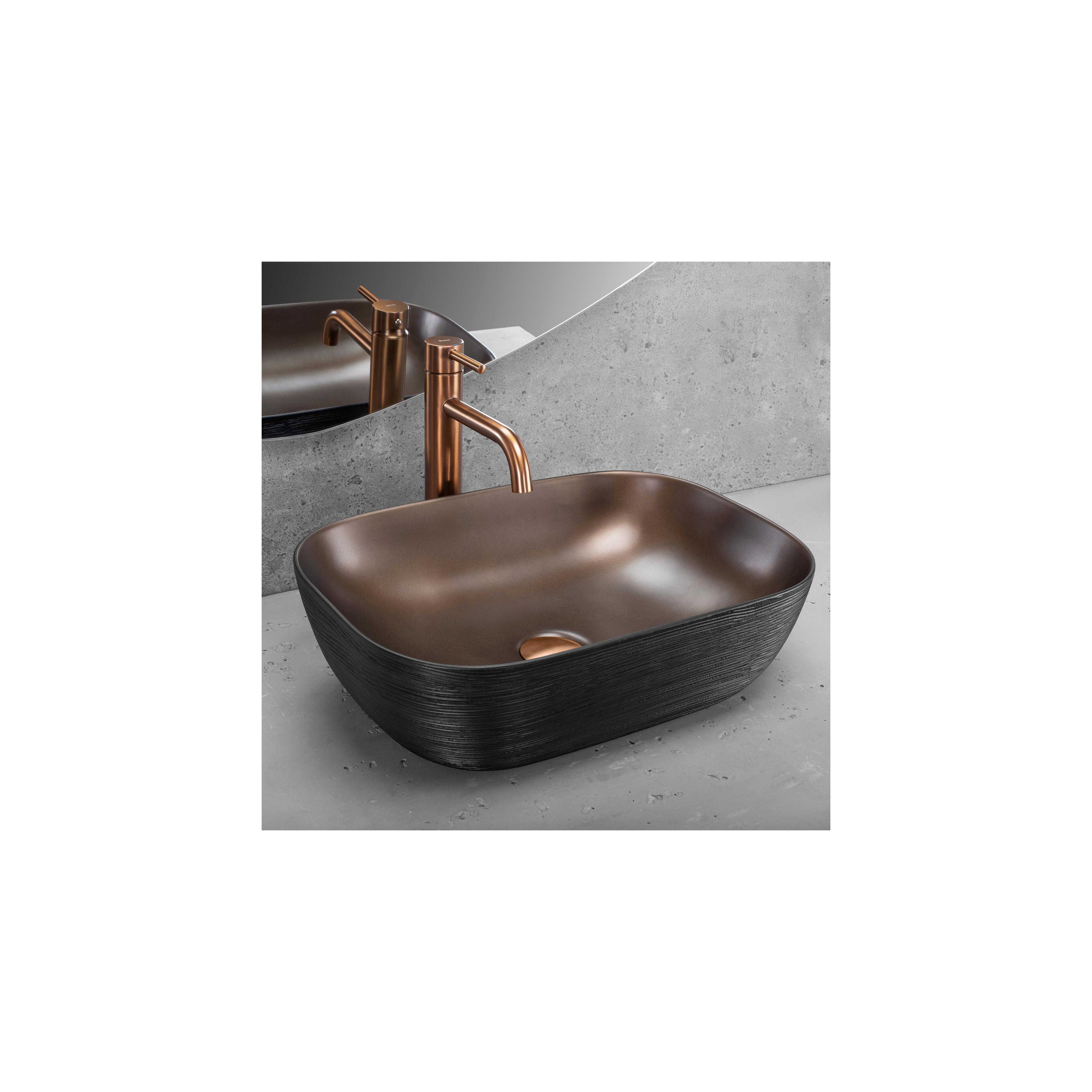 Rea Belinda COPPER BRUSH / Black -pesuallas