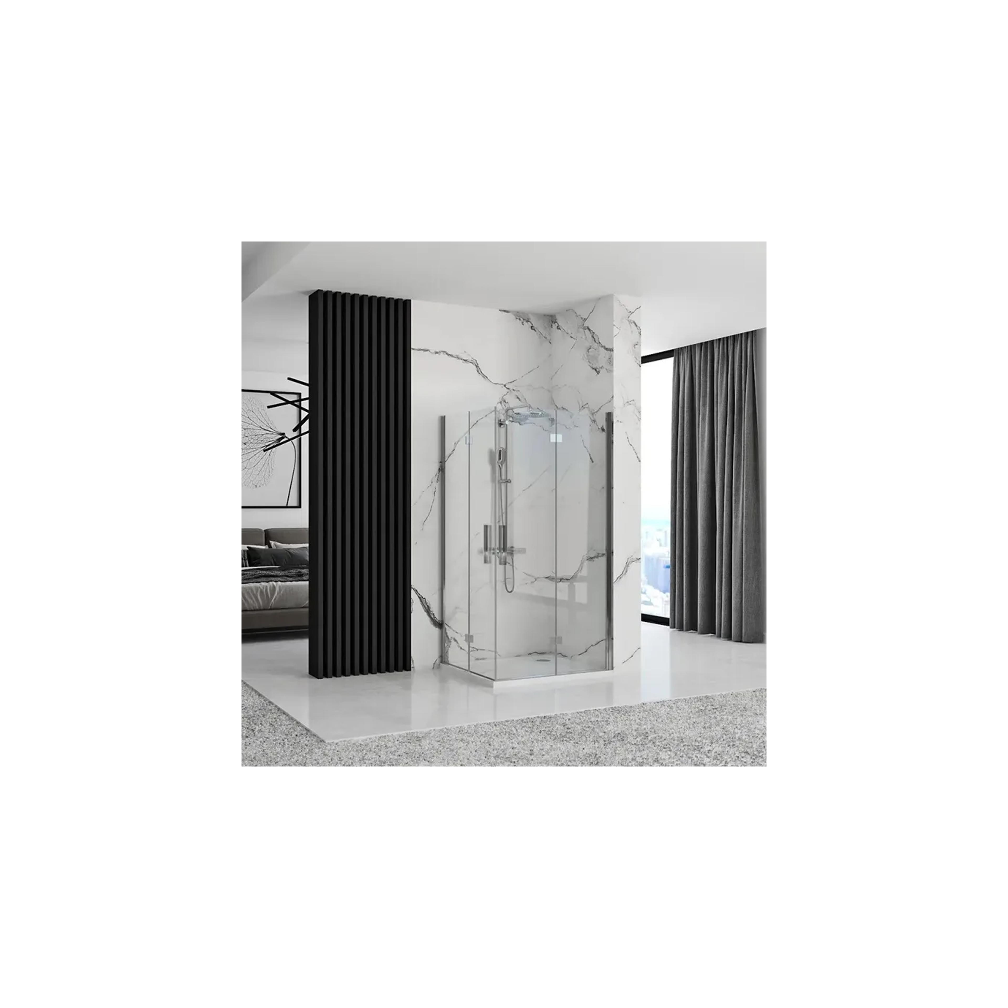 Tuš kabina Rea Molier Chrome Double 90x90