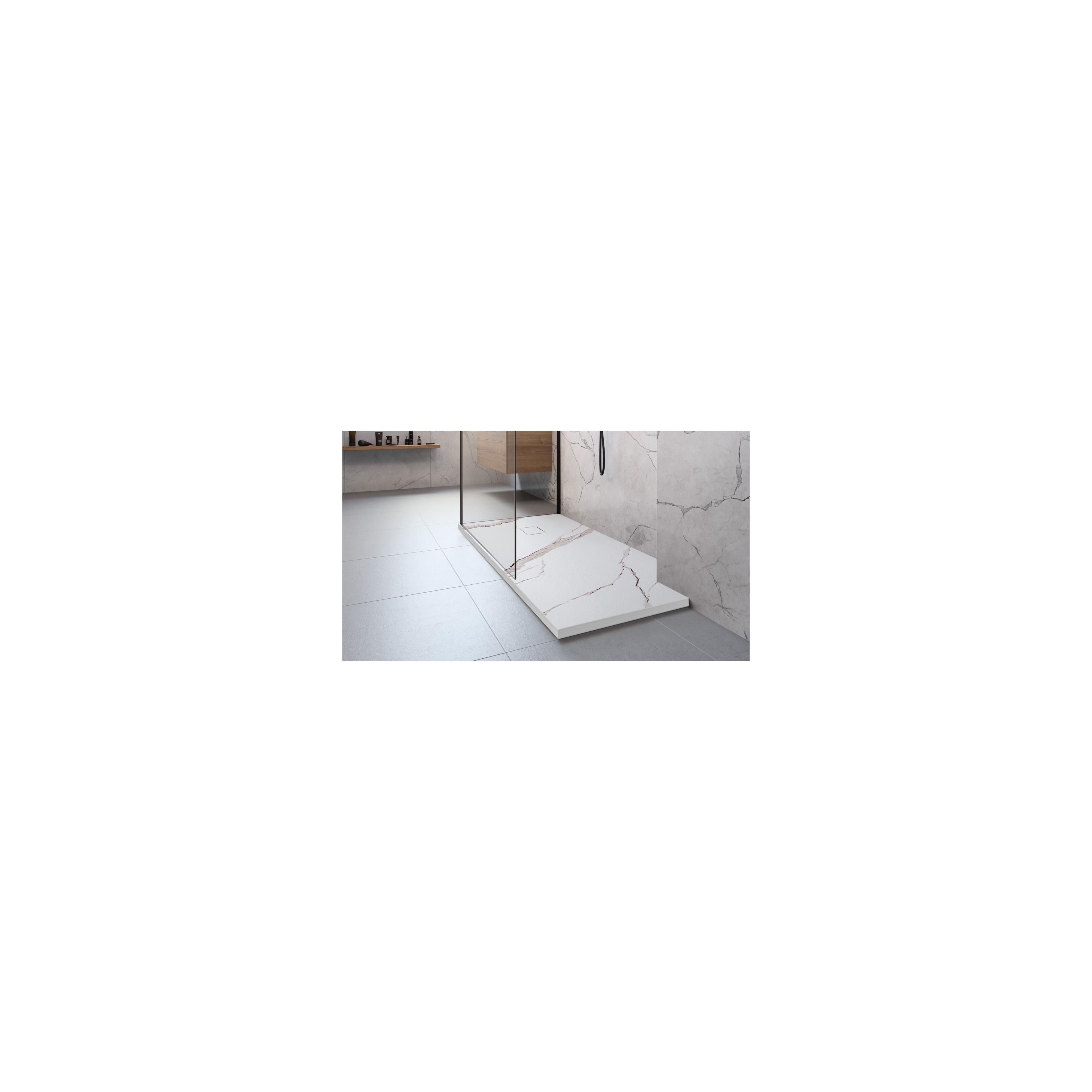 Duschtasse Bazalt CARRARA WHITE 90x90