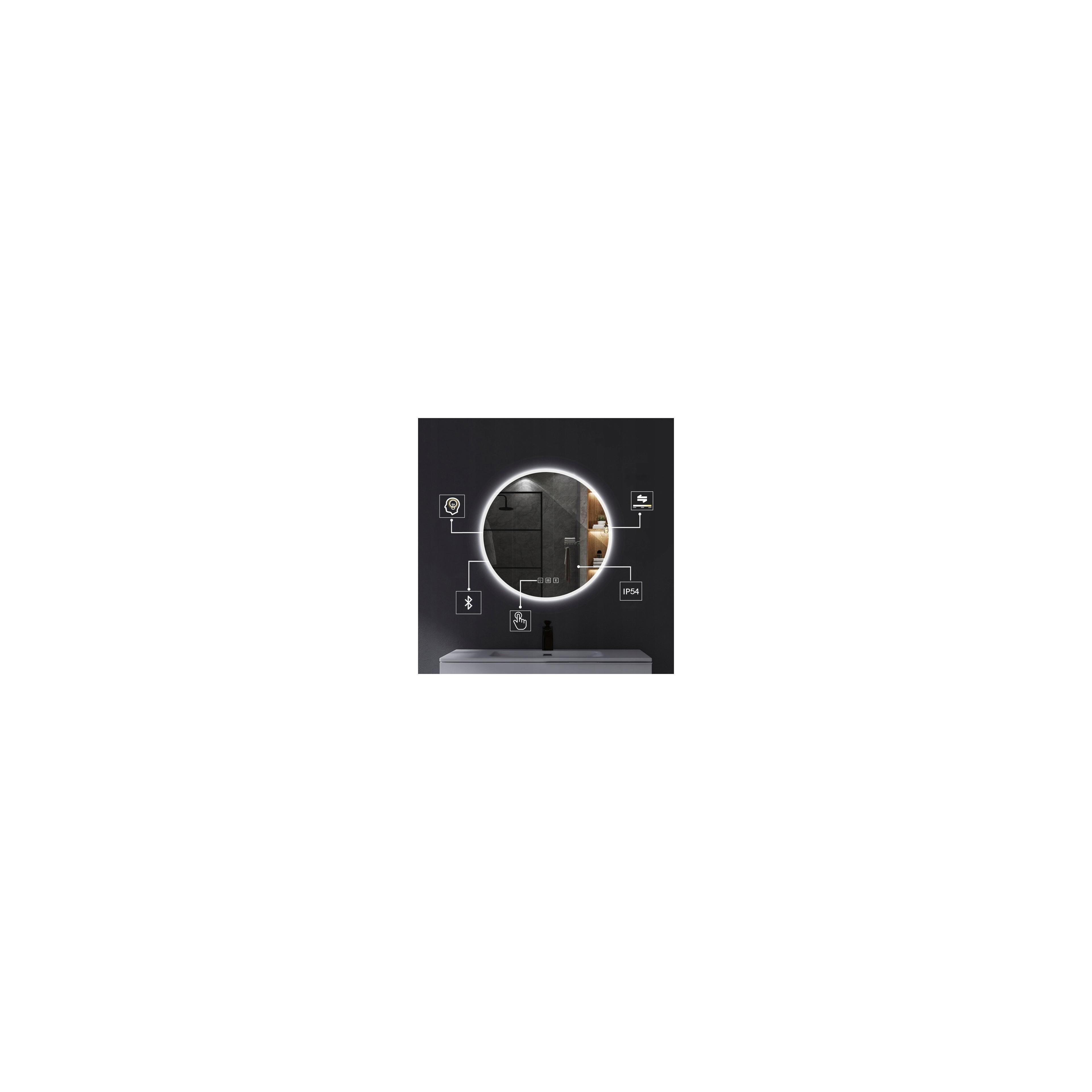 LED seinapeegel BLUETOOTH FFJ 60cm