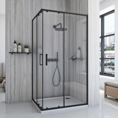 Zuhanykabin Rea City 80x100 Black