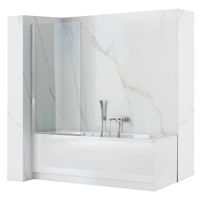 Fürdőkádparaván Rea Lagos Fix 70 cm Chrome