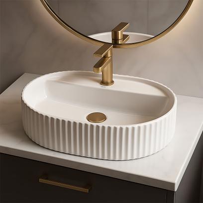 Lavabo sobre encimera Rea Marcela 50