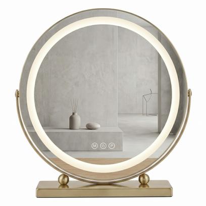Oglindă LED MAKE-UP L.Gold 40 cm