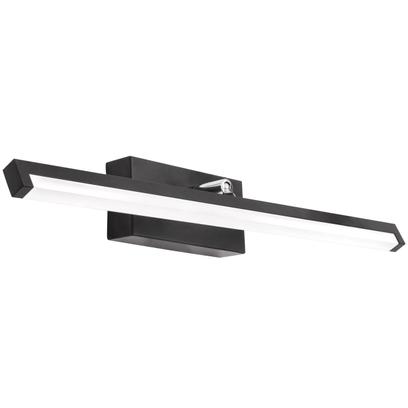 LED FÜRDŐSZOBA LÁMPA TÜKÖR fölötti 12W 50cm APP373-1W Fekete
