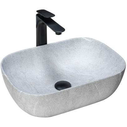 Lavoar pentru blat Rea Livia Gri Grey