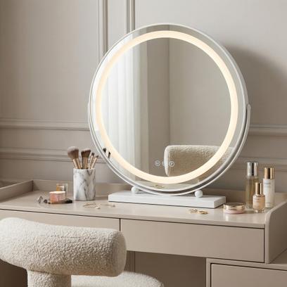 Veidrodis LED MAKE-UP White 50 cm