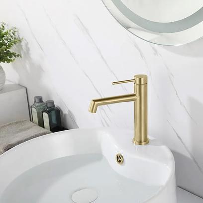 Baterie pentru baie Rea Foss GOLD BRUSH Low