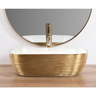 Lavoar pe blat Rea Belinda White GOLD BRUSH