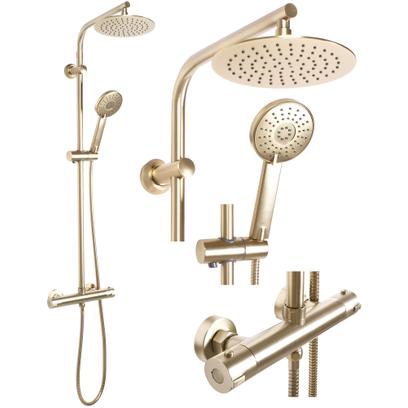 Set dus REA Bliss brush gold