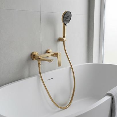 Rubinetto da vasca PREMIUM REA Prime Gold Brush