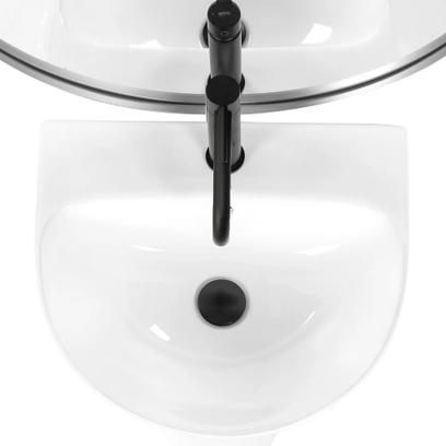 Lavoar de podea freestanding Rea Rita Slim Alb