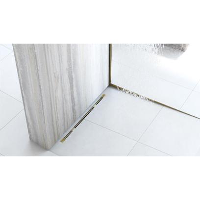 Listwa Spadkowa Brodzikowa 140cm Złota Szczotkowana