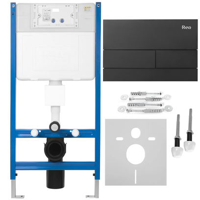 Falba építhető wc tartály K011A-Q T Black