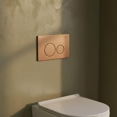 WC öblítő gomb Rea I K011A-Q Copper Brush