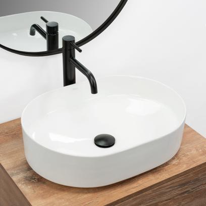 Lavoar ceramic pentru blat Rea Nadia 50