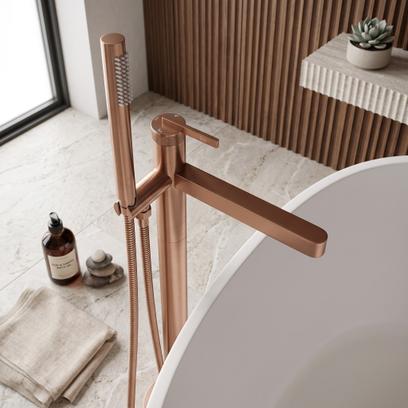 Robinet autoportant Rea Grace Brush Copper