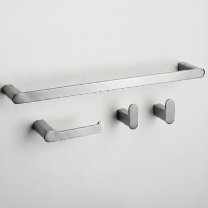 Set accesorii pentru baie Mati Brush Nickel  4 piese