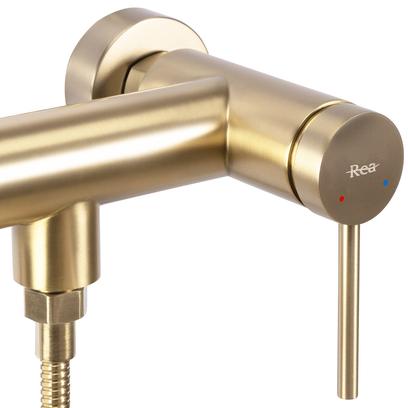 Baterie de duș REA Clif Brush Gold