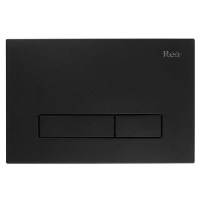 Toilet Flush Button WC Rea HD K011A-Q and Slim 024N Black