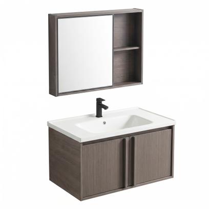 Set mobilier de baie cu lavoar Gama T25023 KJM 80CM