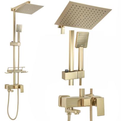 Set dus REA JACK BRUSHED GOLD