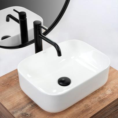 Lavoar pe blat Rea Demi Mini White