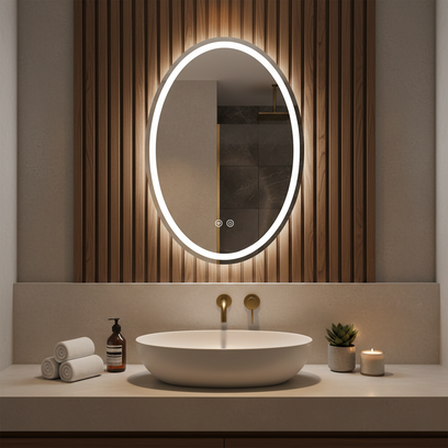 LED seinapeegel Marco 60x80 cm