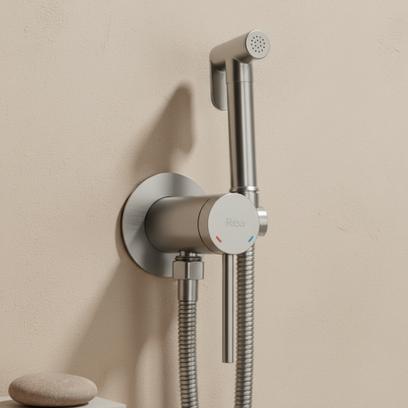 Baterie bideu Foss Clif Brush Nickel