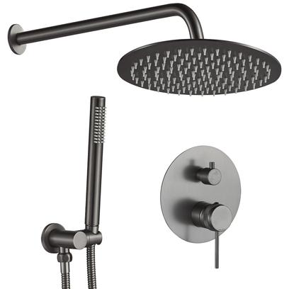 Set de dus incastrat Rea Lungo Grip Gun Grey  + BOX