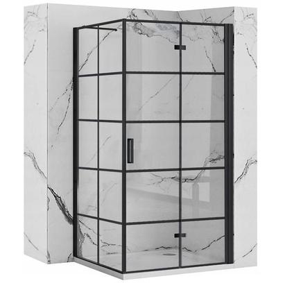 Zuhanykabin Rea Molier Black 110x90