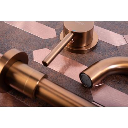 Unterputz Armatur Rea Lungo Long Copper Brush + IBOX