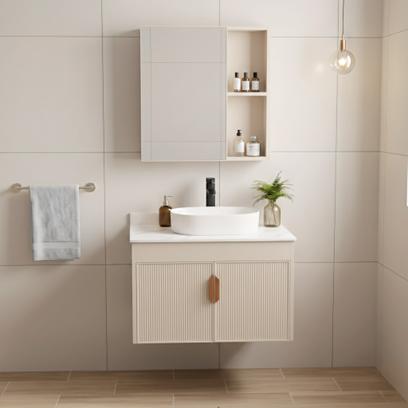 Комплект мебели за баня с плот Modo 60cm Beige