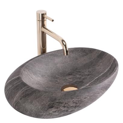 Lavabo sobre encimera Rea Roxy A Stone D.Grey