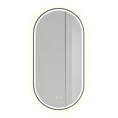 Espejo LED OVL 50x100cm Black