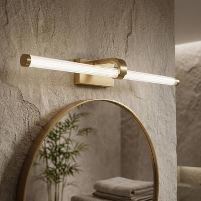 Fürdőszobai fali LED lámpa APP1886-1W 60cm BRUSH GOLD