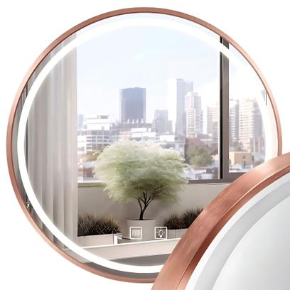 LED seinapeegel 100cm MMJ BRUSH COPPER