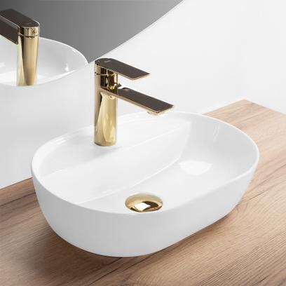 Lavabo de sobremesa REA Aura 42